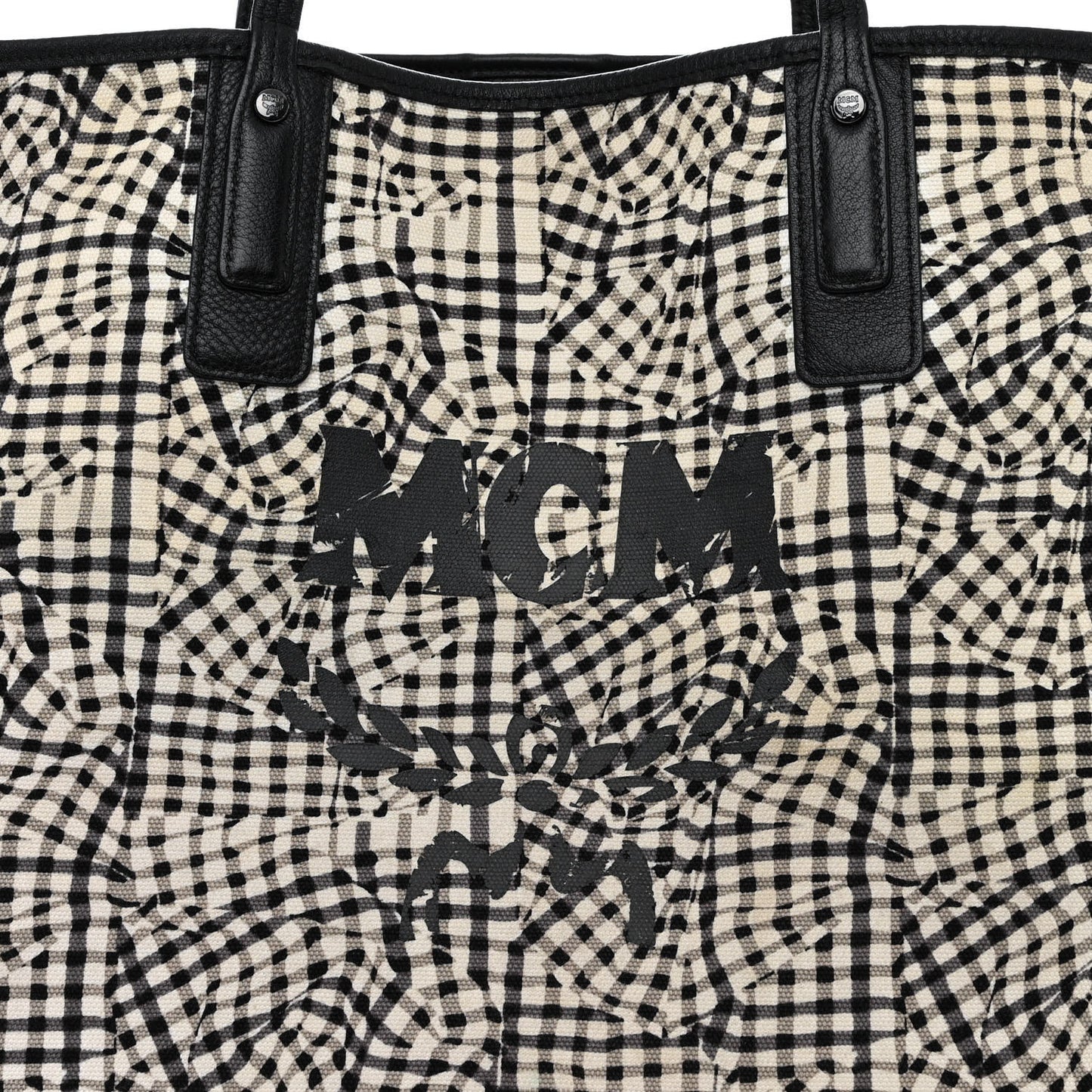Visetos Large Liz Reversible Shopper Tote Black