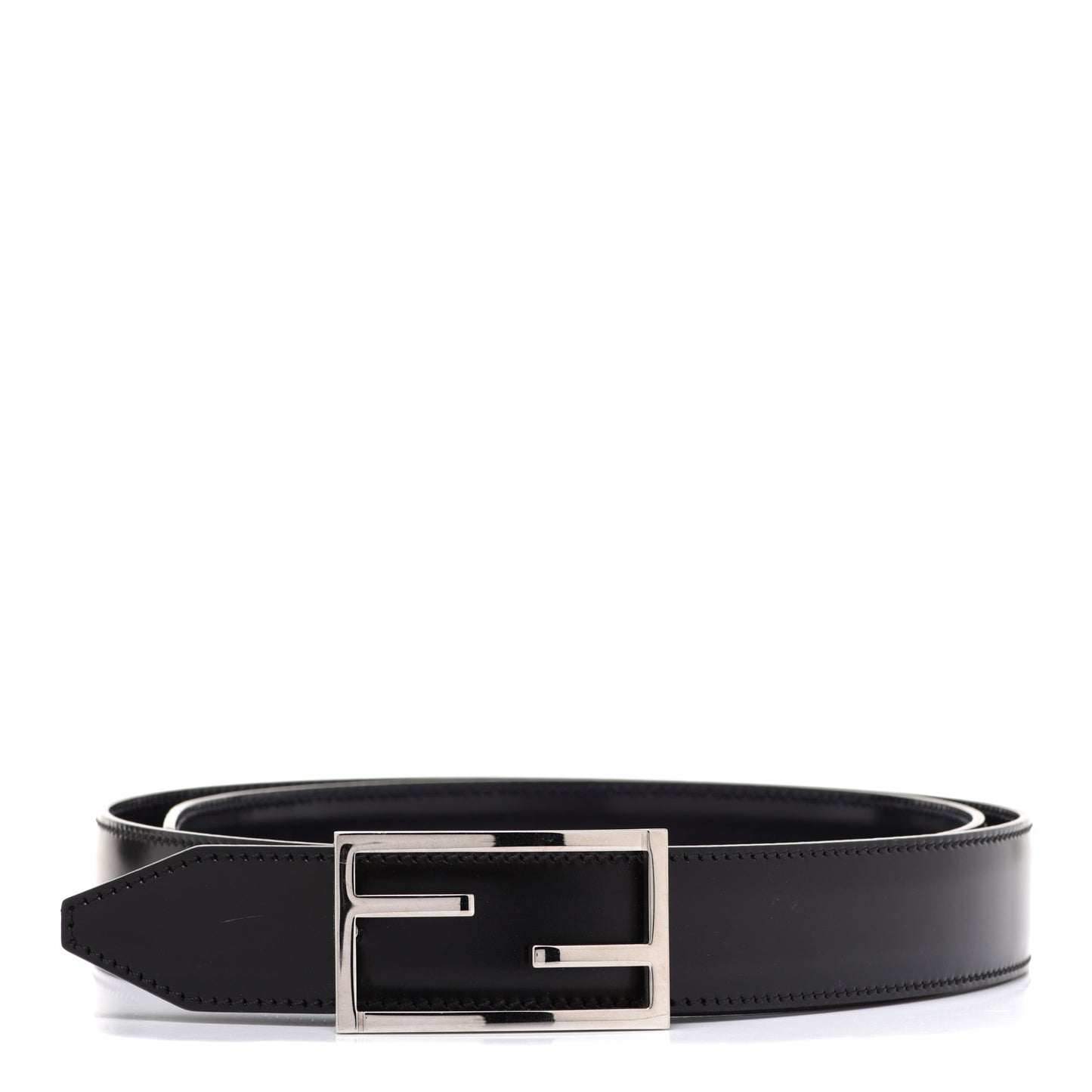 Calfskin FF Belt 110 Black