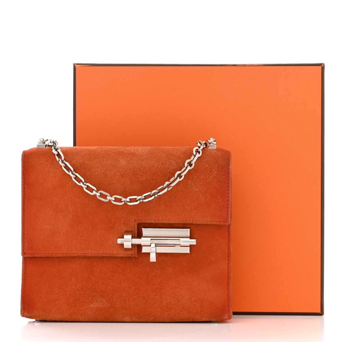 Veau Doblis Mini Verrou Chaine Bag