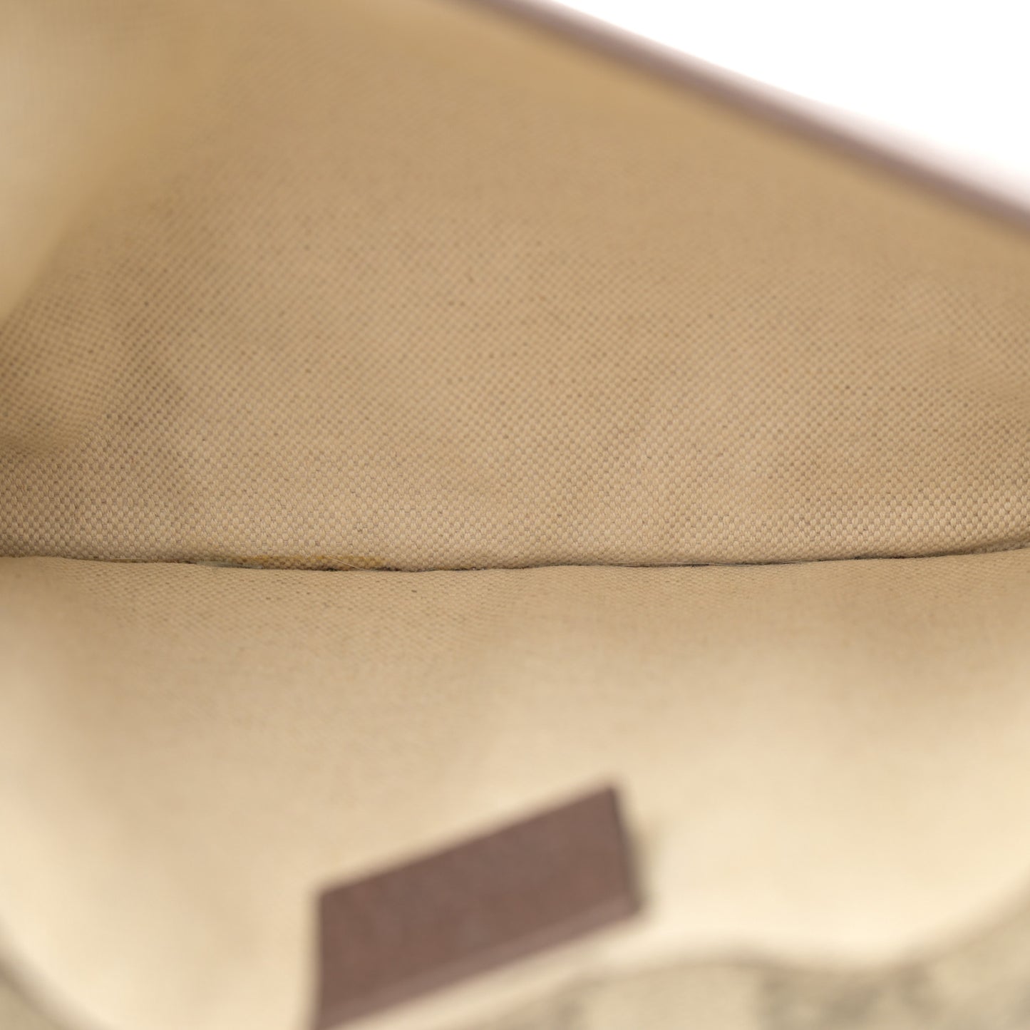 GG Supreme Monogram Neo Vintage Web Belt Bag Brown