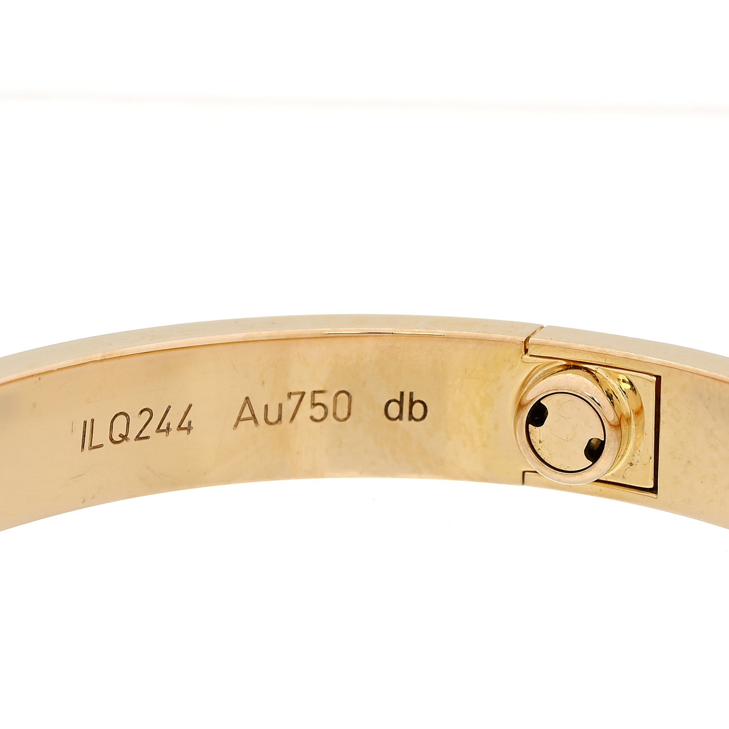 18K Yellow Gold LOVE Bracelet 15
