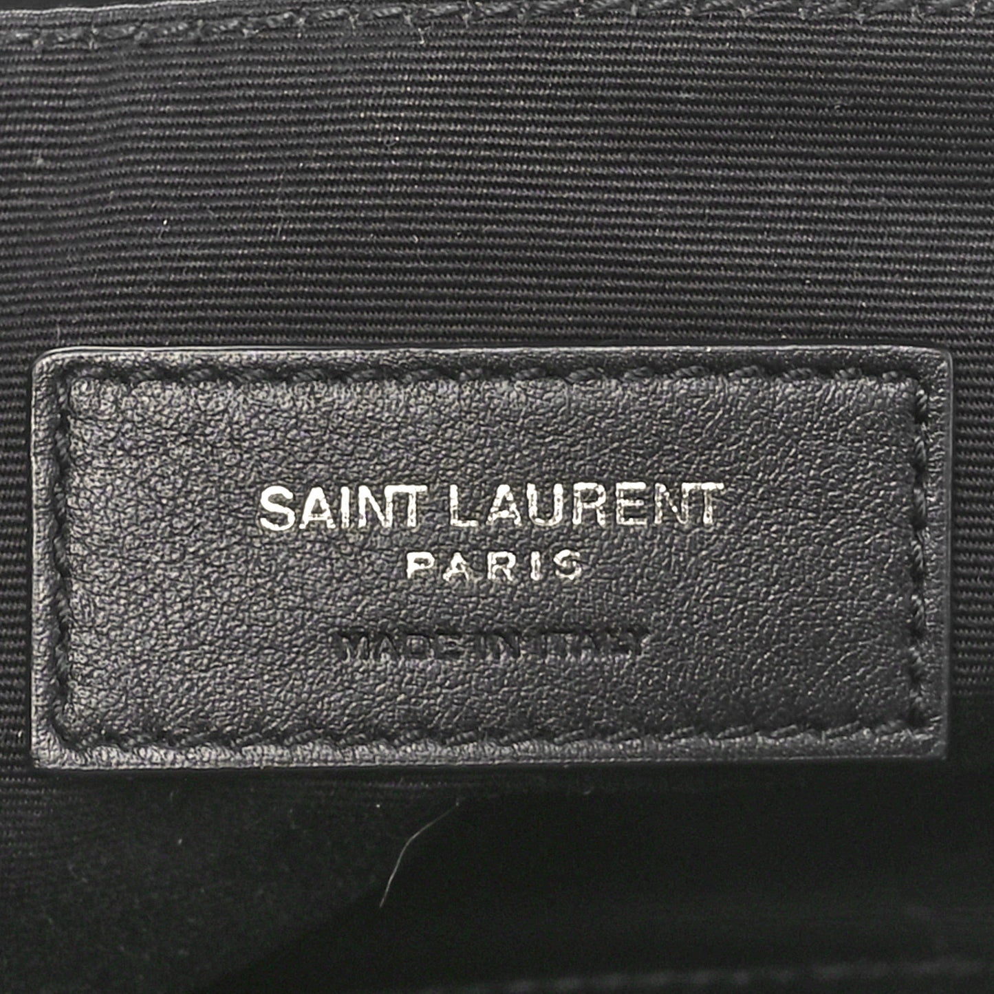 Lambskin Monogram Belt Bag Black