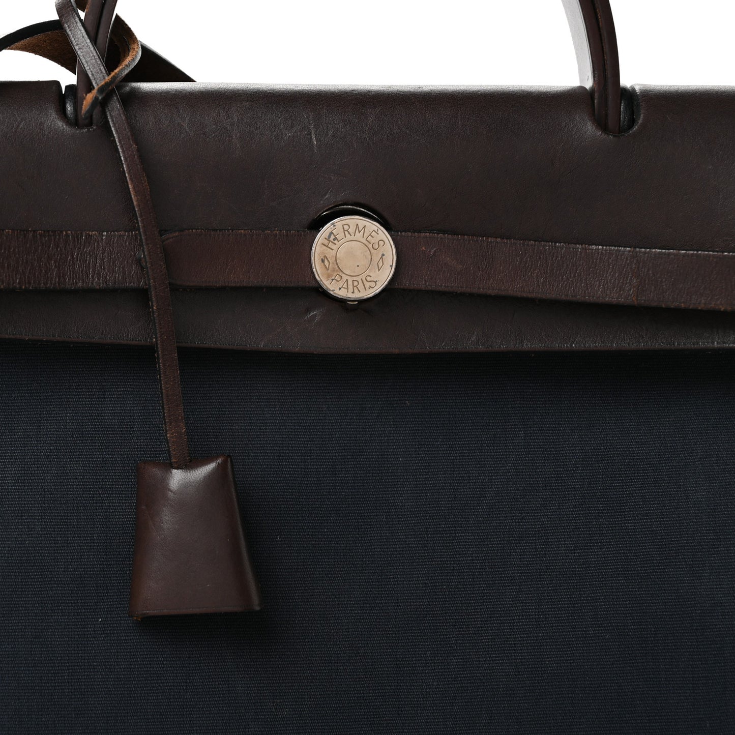Military Toile Vache Hunter Herbag Zip 31 PM Bleu Marine Black Ebene