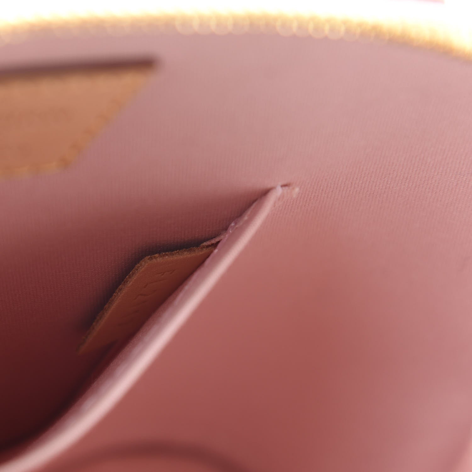 Louis Vuitton Vernis Alma BB Rose Ballerine 8 of 14