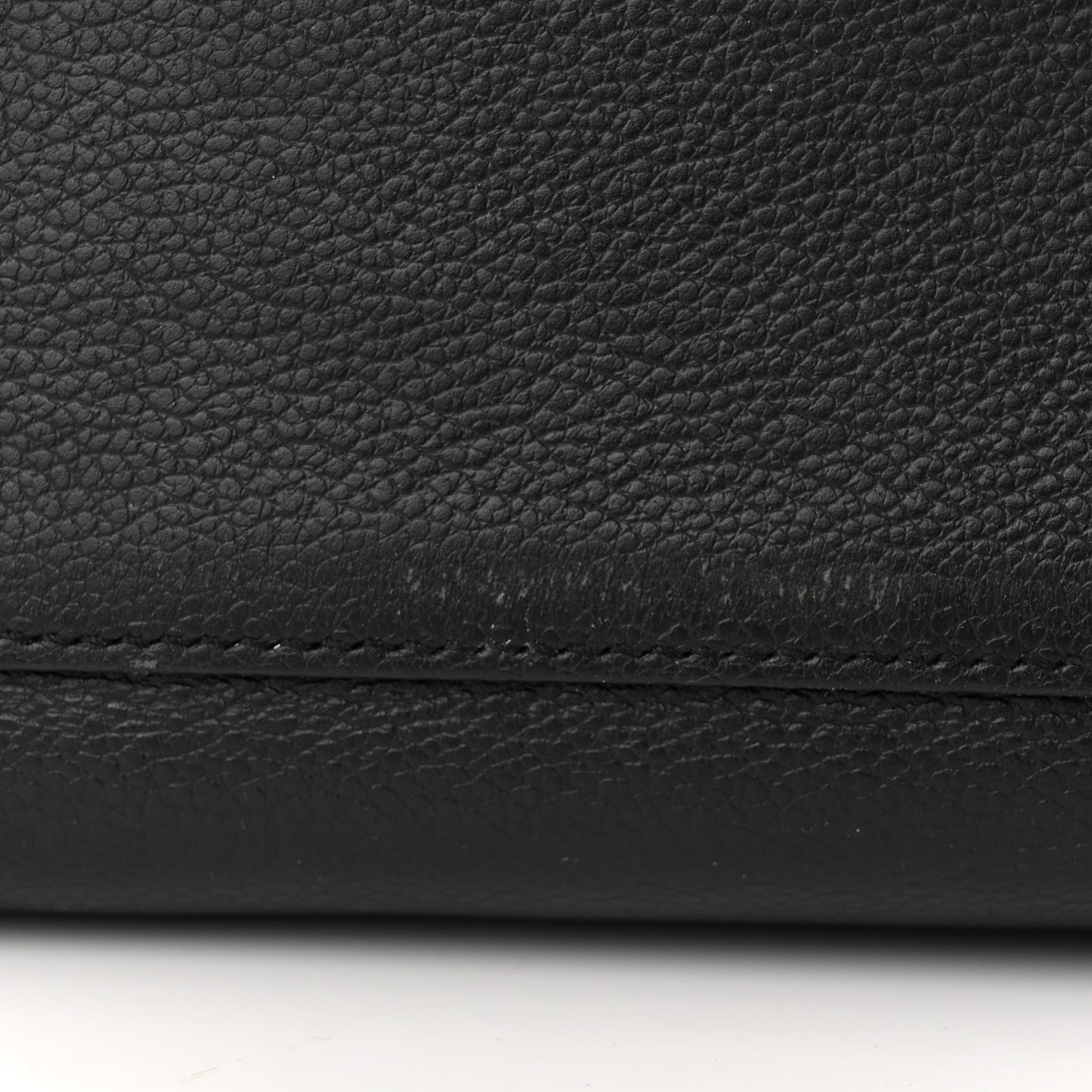 Calfskin Small Sac De Jour Black White