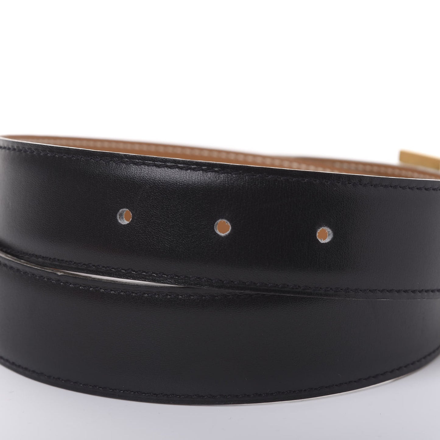 Box Chamonix 32mm H Belt 70 Black Gold