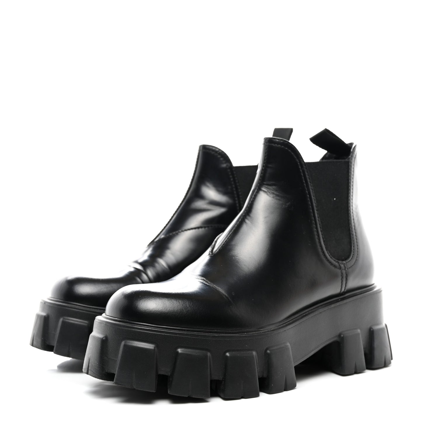 Spazzolato Rois Monolith Chelsea 55mm Ankle Boots 36 Black