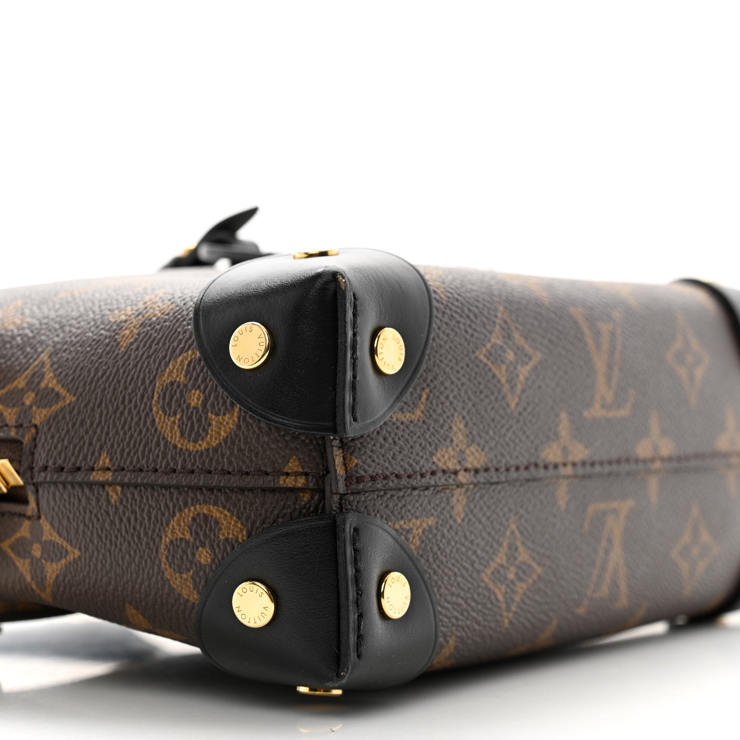Louis Vuitton Monogram Petite Malle Souple Black 8 of 13