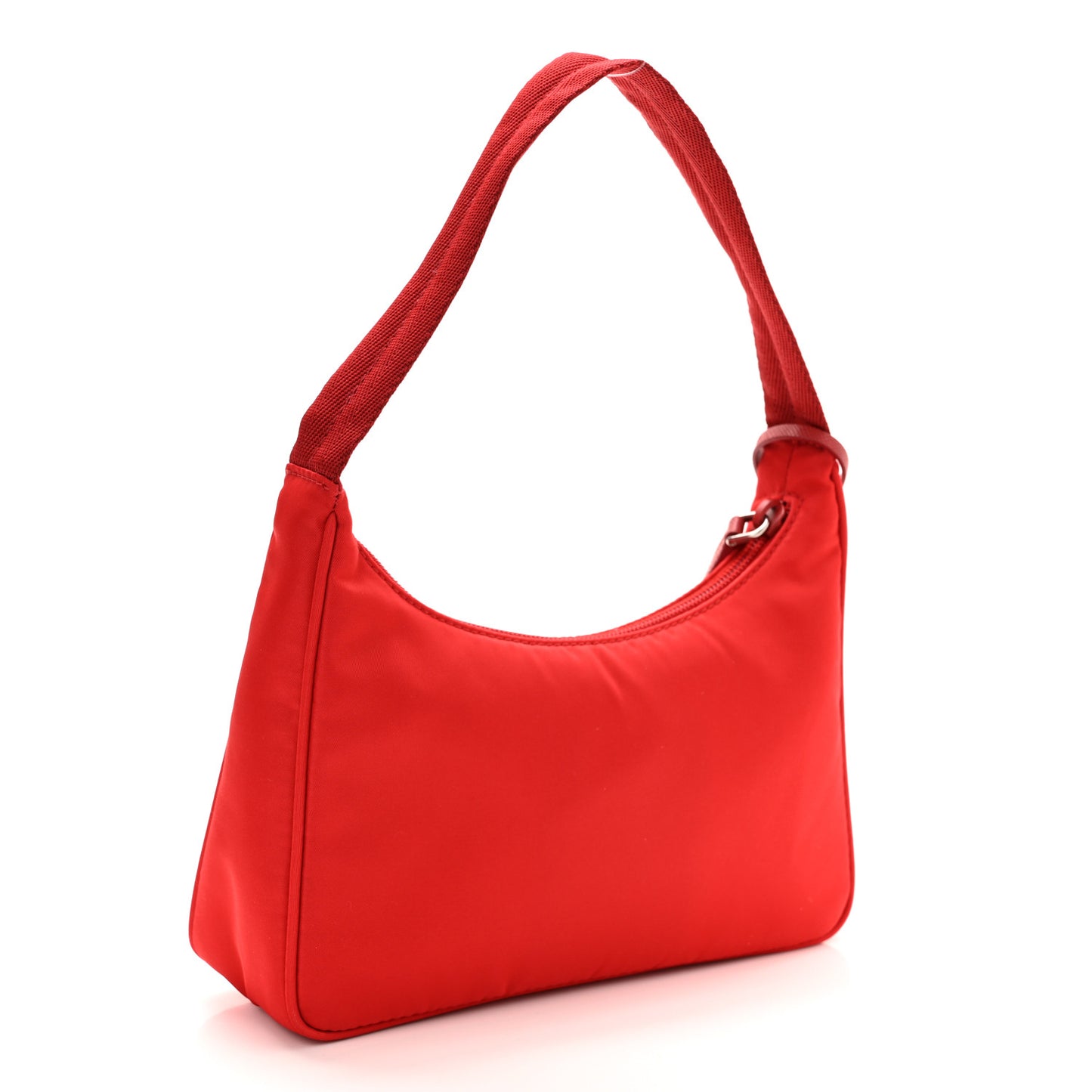 Tessuto Nylon Mini Re-Edition 2000 Bag Rosso
