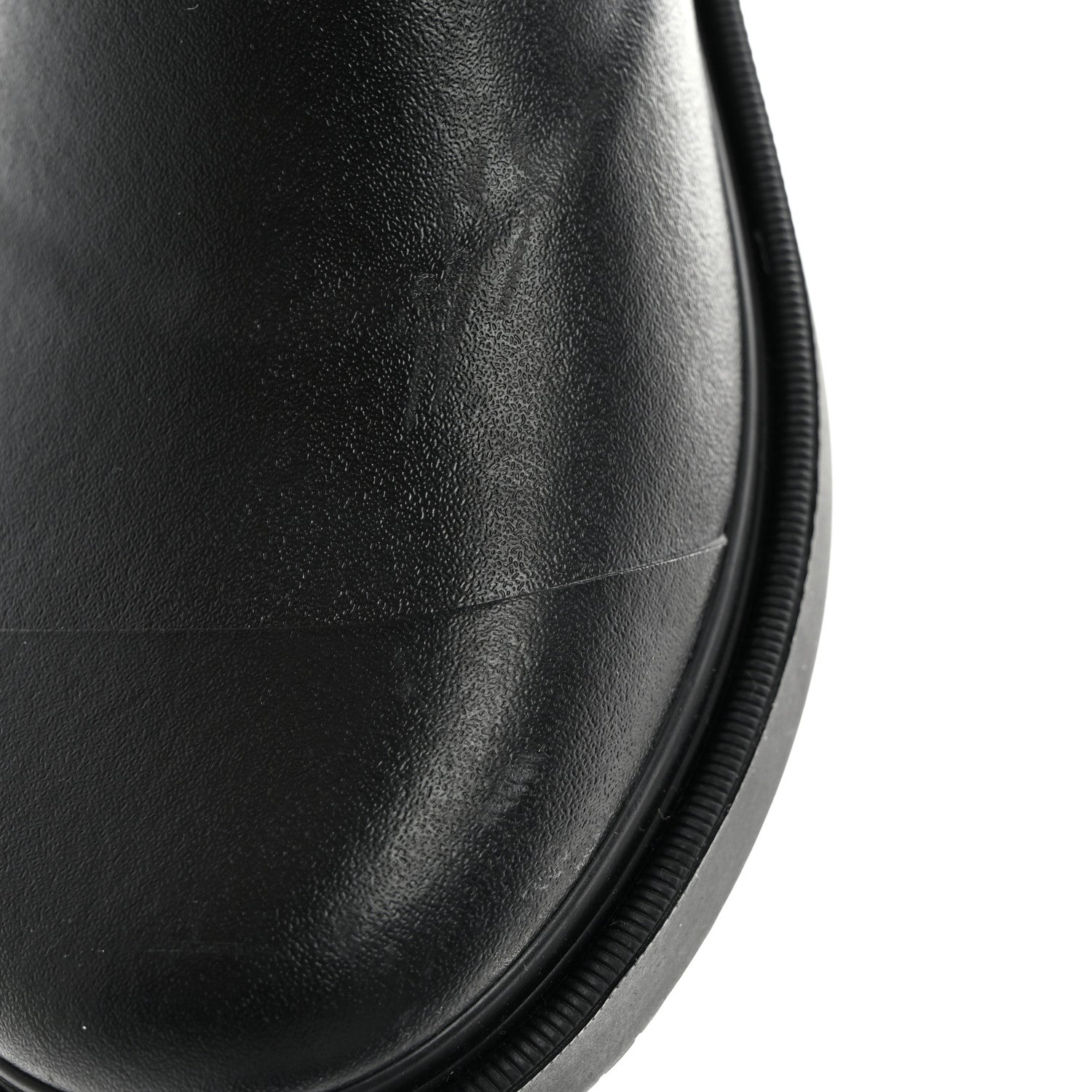 Chanel Caoutchouk CC High Boots 40 Black 9 of 9