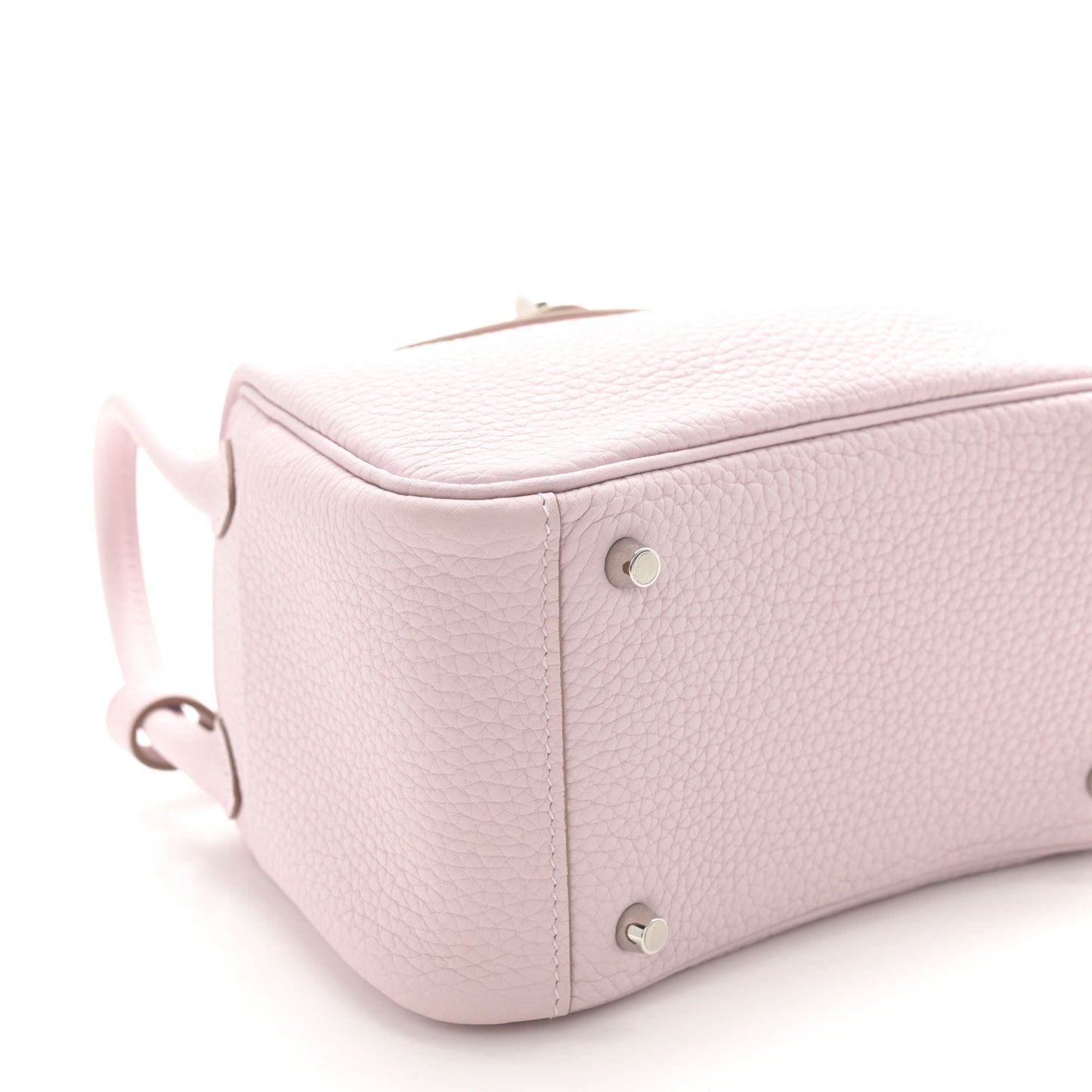 Taurillon Clemence Verso Mini Lindy 20 Mauve Pale Mushroom