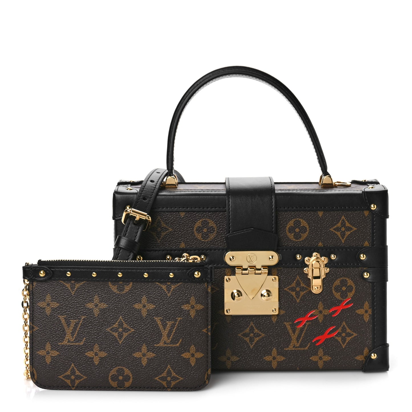 Monogram Petite Malle V Black