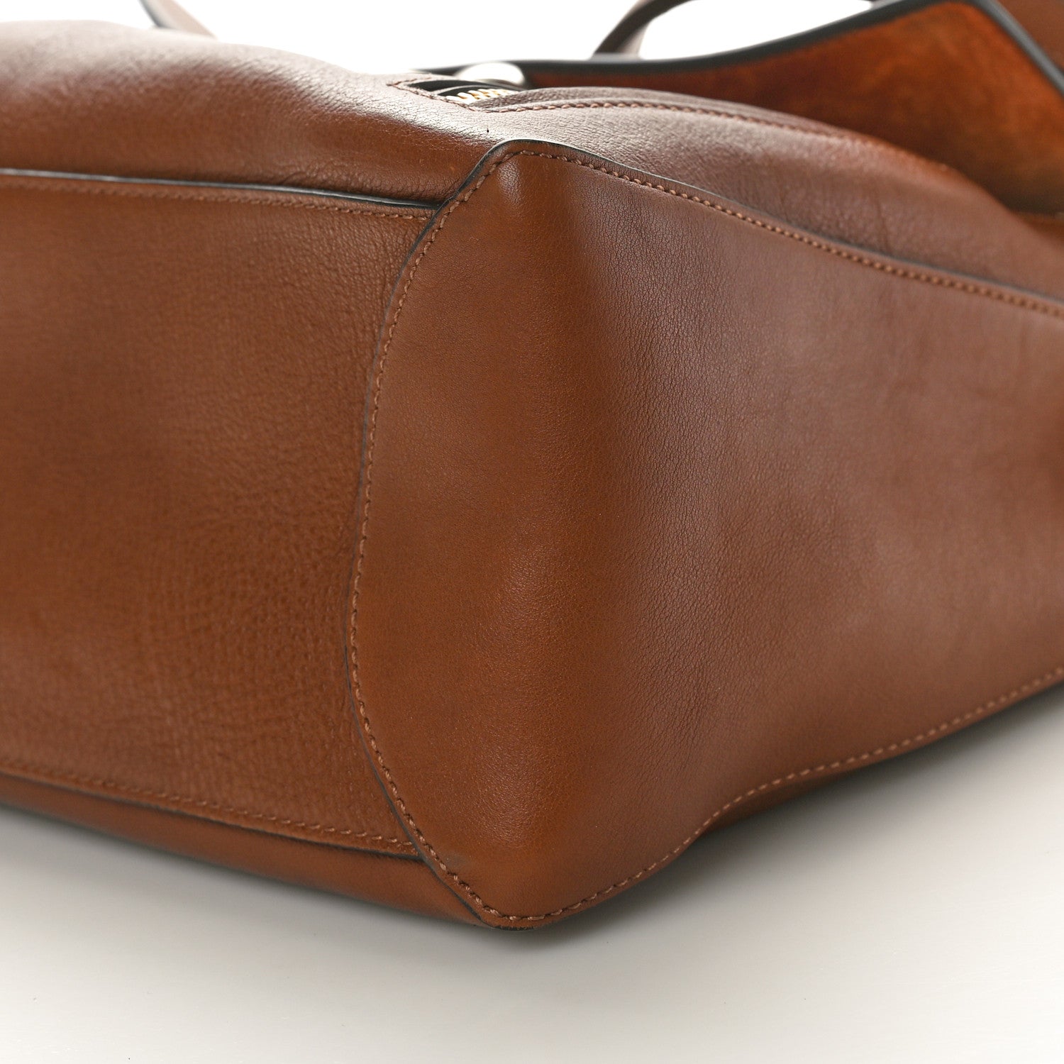 Chloe Calfskin Medium Faye Day Shoulder Bag Tan 10 of 11