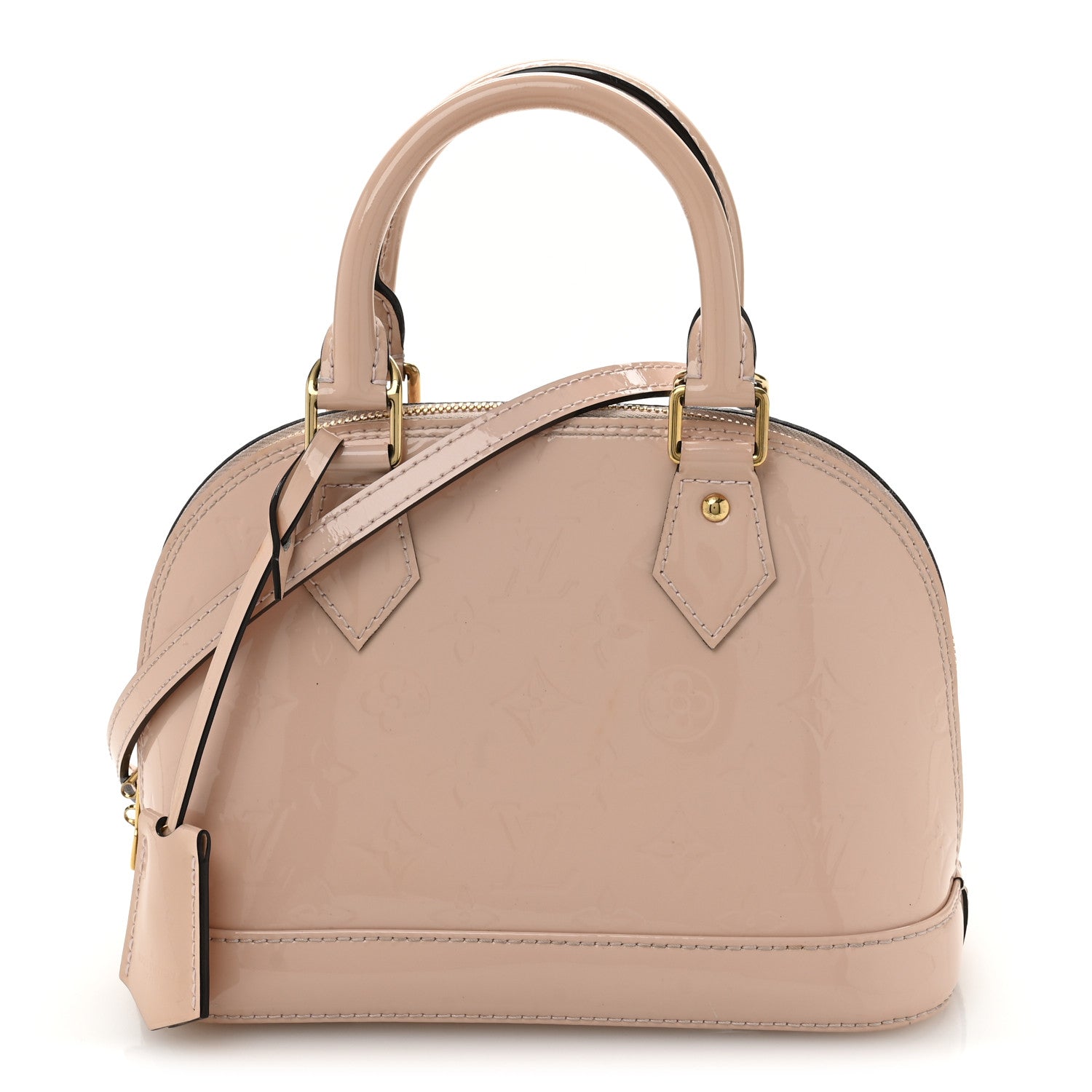 Louis Vuitton Vernis Alma BB Rose Ballerine 1 of 13