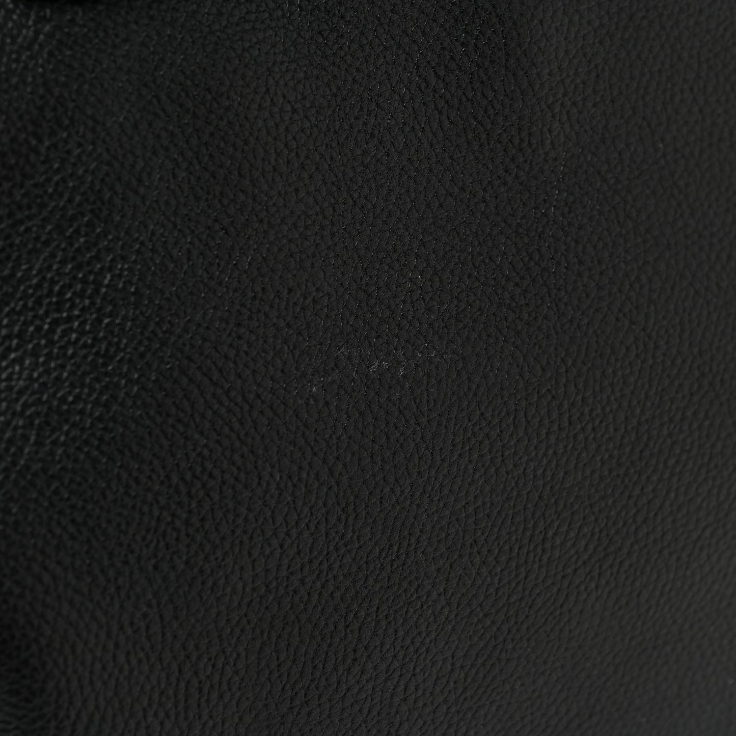 Calfskin Cerf Executive Shopper Tote Black