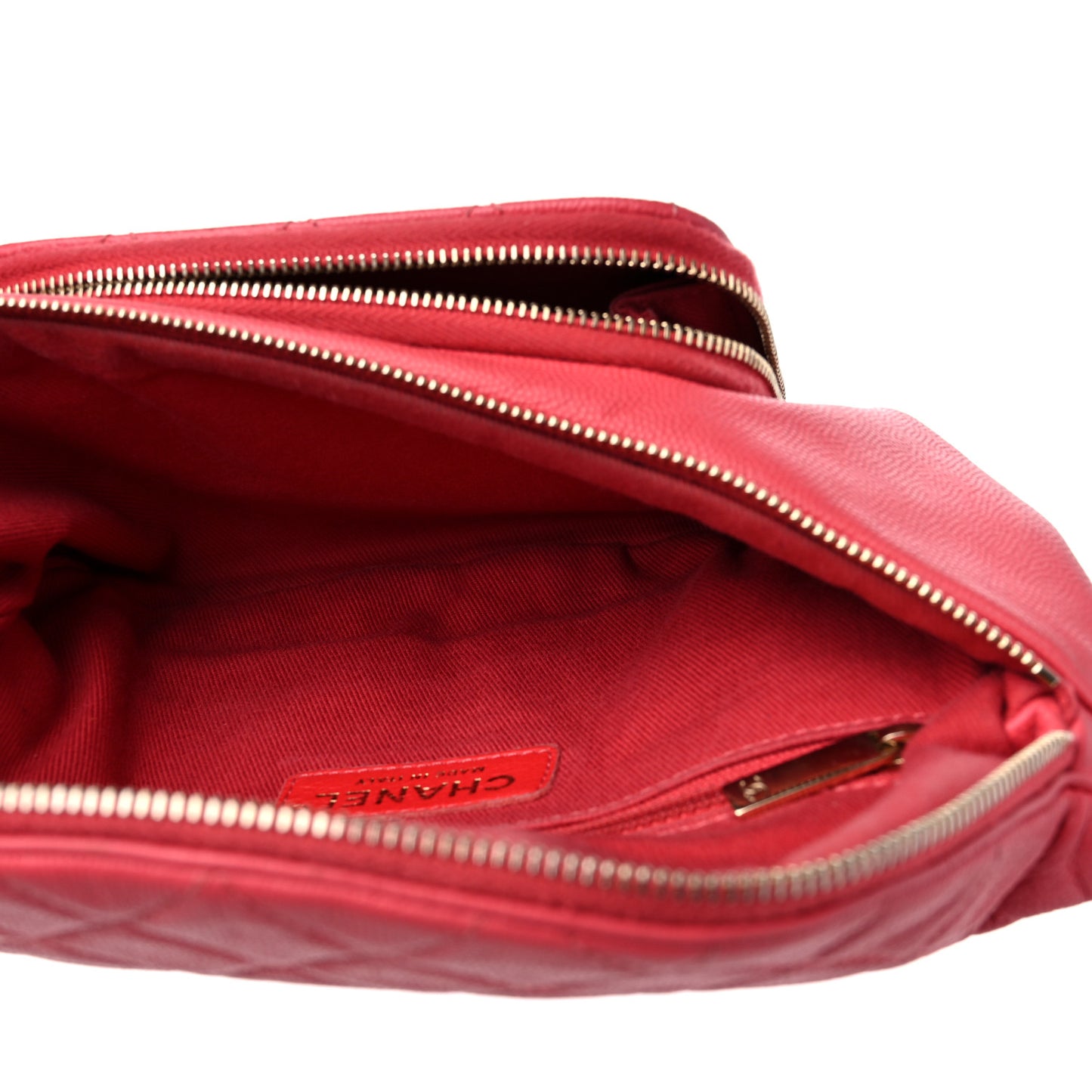 Caviar Quilted Business Affinity Waist Belt Bag Pink