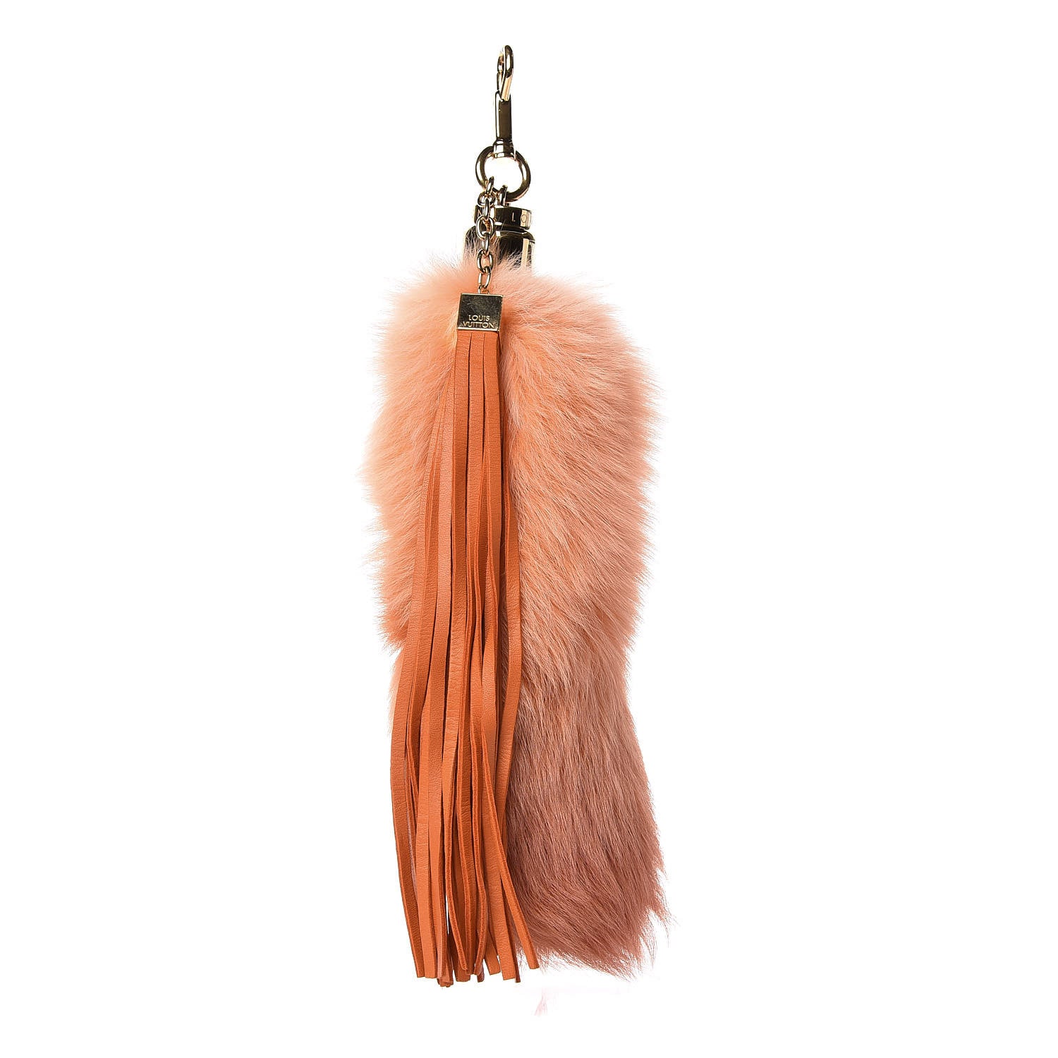 Louis Vuitton Fox Fur Foxy Bag Charm Orange 413541 – FASHIONPHILE