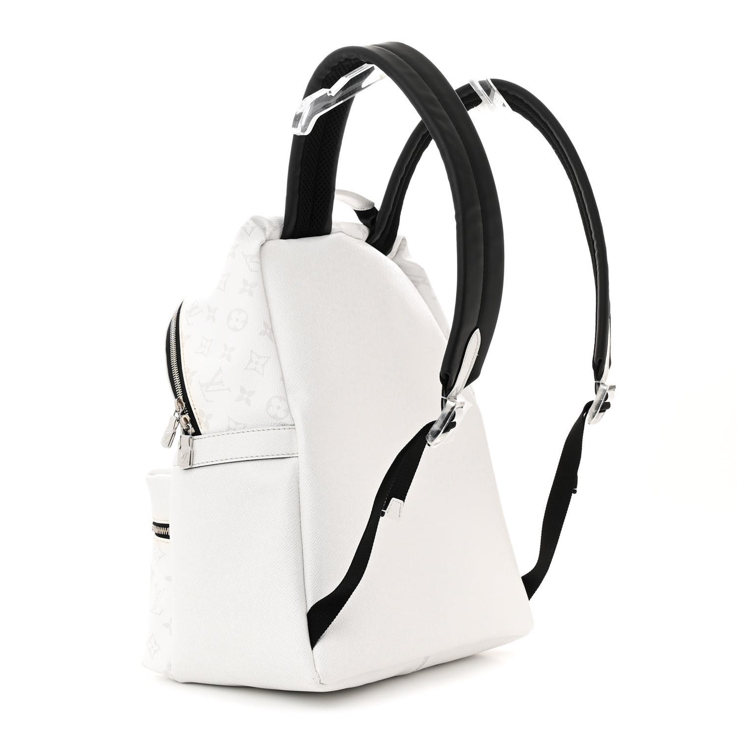Taiga Monogram Discovery Backpack PM White