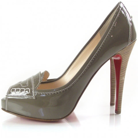 Patent Peniche Loafer Pumps 37.5 Gray