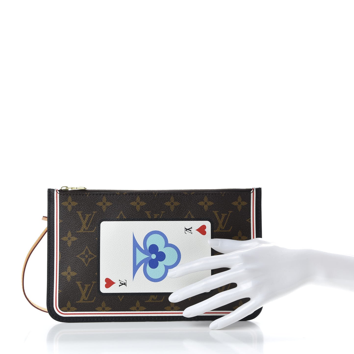 Monogram Game On Neverfull MM Pochette