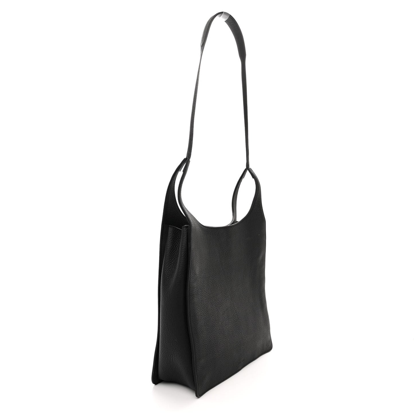 Grained Calfskin Jules Bag Black