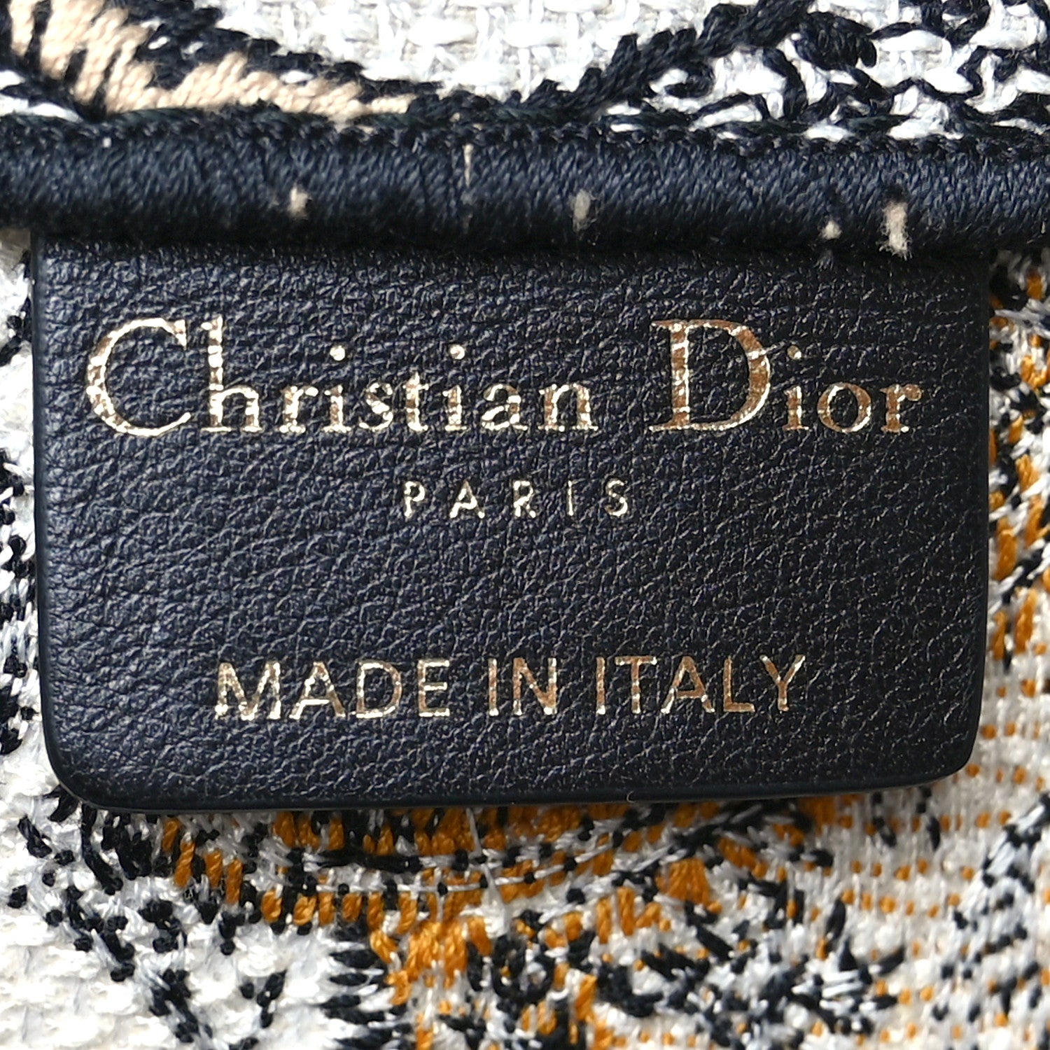Christian Dior Canvas Embroidered Large Dioriviera Toile De Jouy Book Tote Multicolor 7 of 15