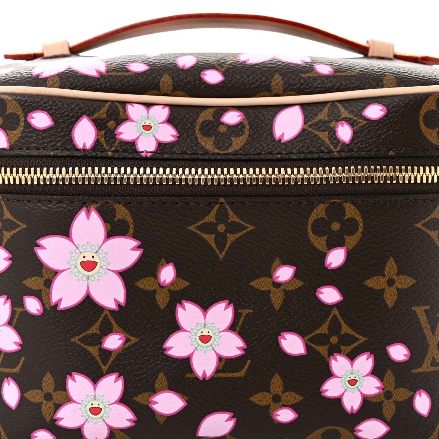 LV X TM Monogram Cherry Blossom Nice Mini Sakura Brown