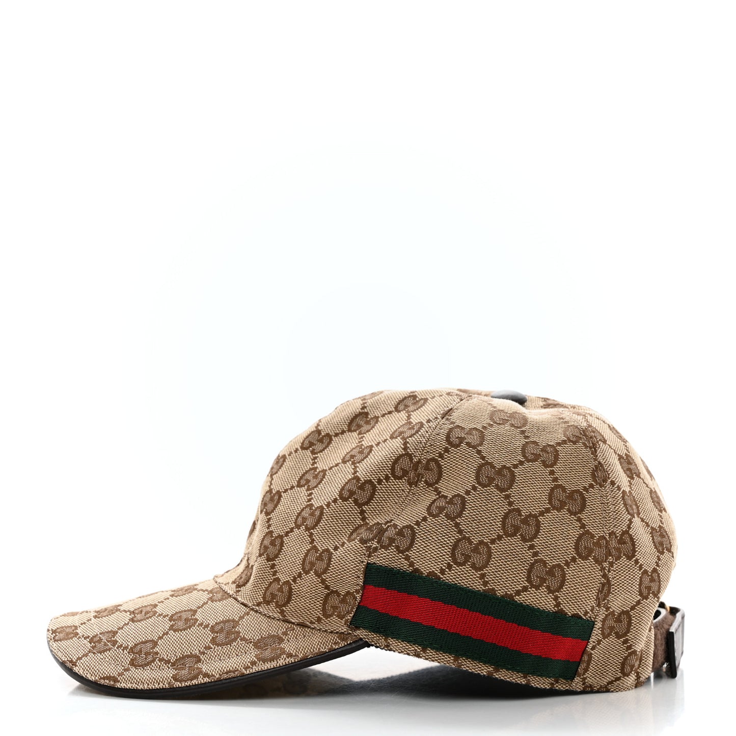 Monogram Web Baseball Hat M Beige Cocoa