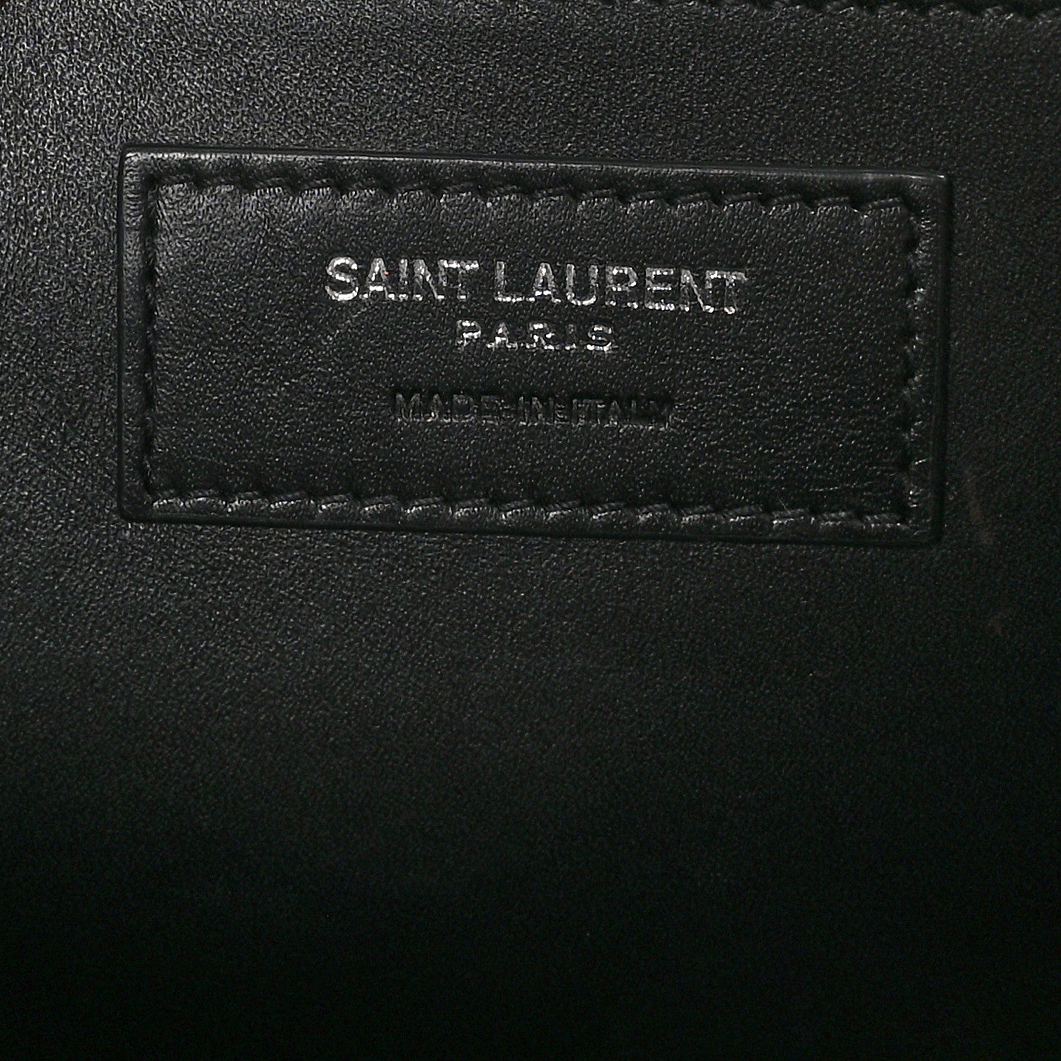 Saint Laurent Smooth Calfskin Medium Classic Monogram Kate Tassel Satchel Black 6 of 12