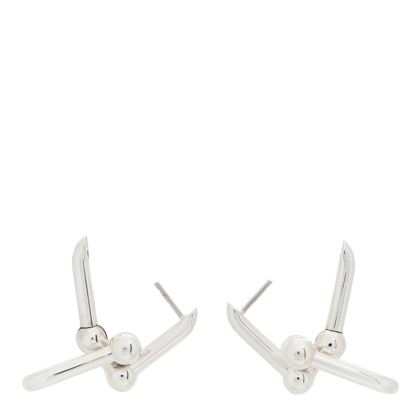 Sterling Silver Extra Large HardWear Link Earrings