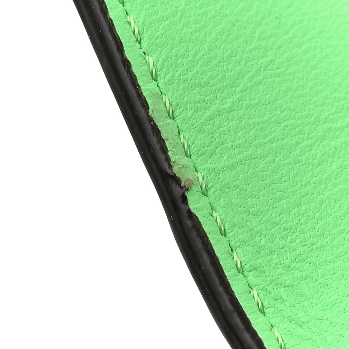 Nappa Stitched FF 1974 Embossed Baguette Edamame