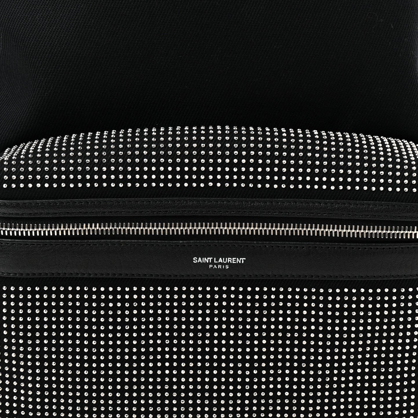 Canvas City Studded Backpack Black