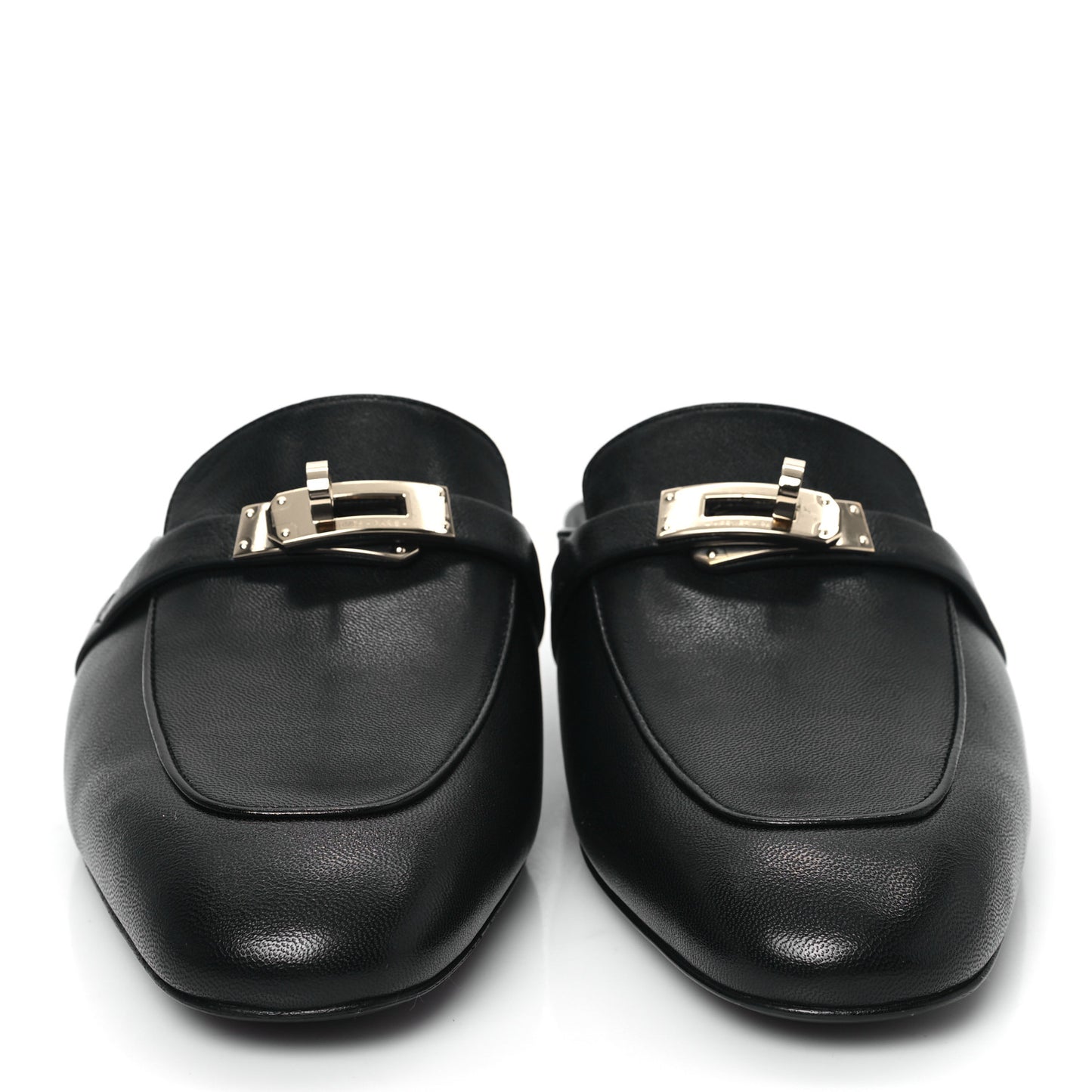 Goatskin Oz Mules 40 Black
