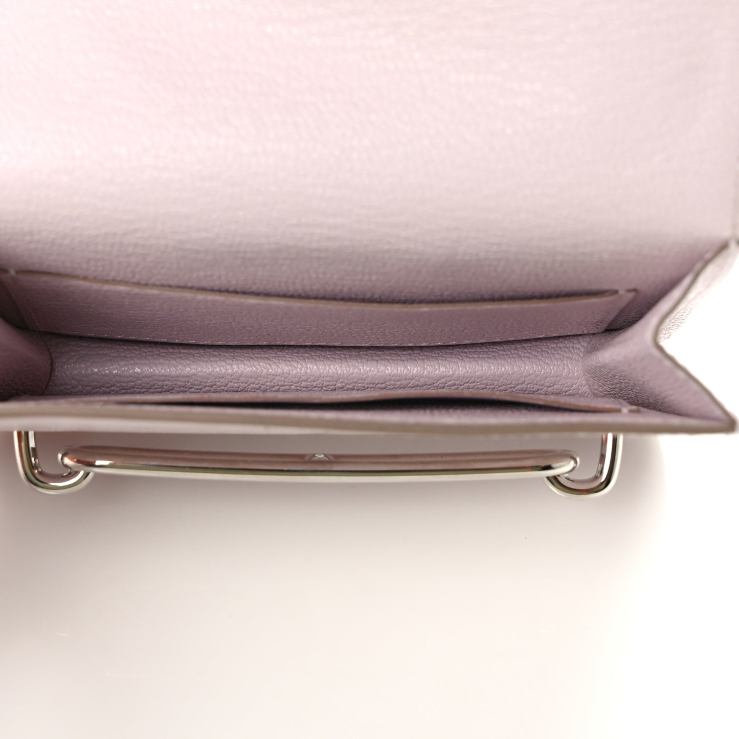 Chevre Mysore Roulis Slim Wallet Mauve Pale