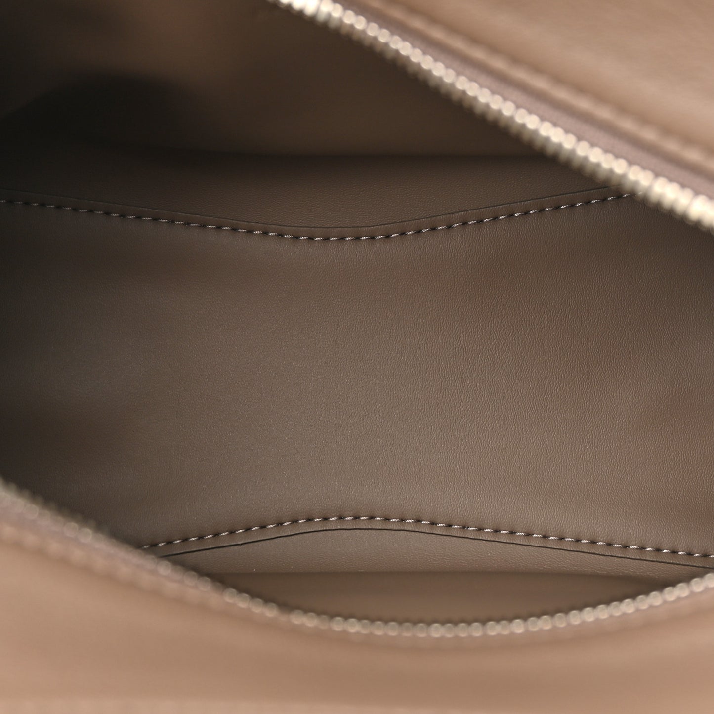Smooth Calfskin Silver Hardware XS Neo Classic City Dark Mink Grey