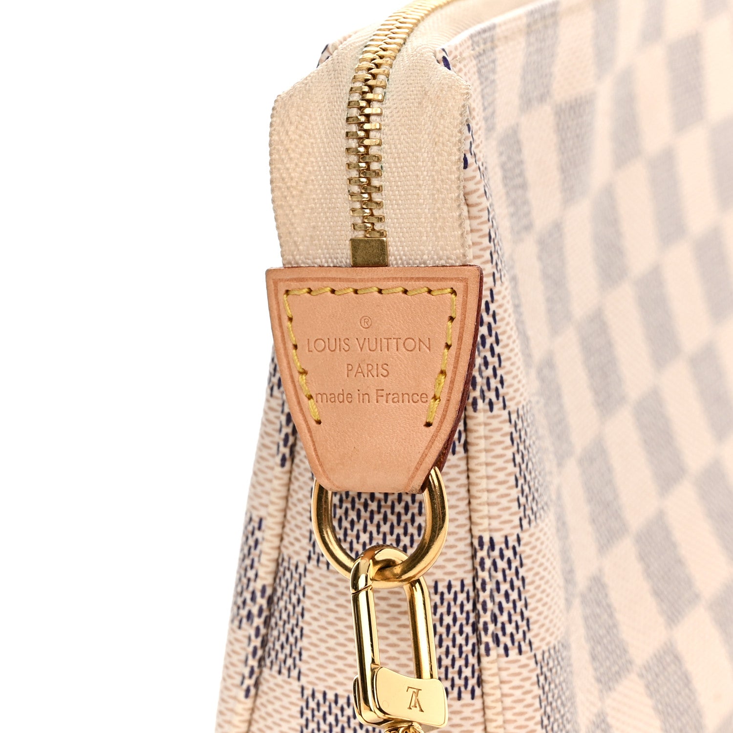 Louis Vuitton Damier Azur Pochette Accessories NM 6 of 10