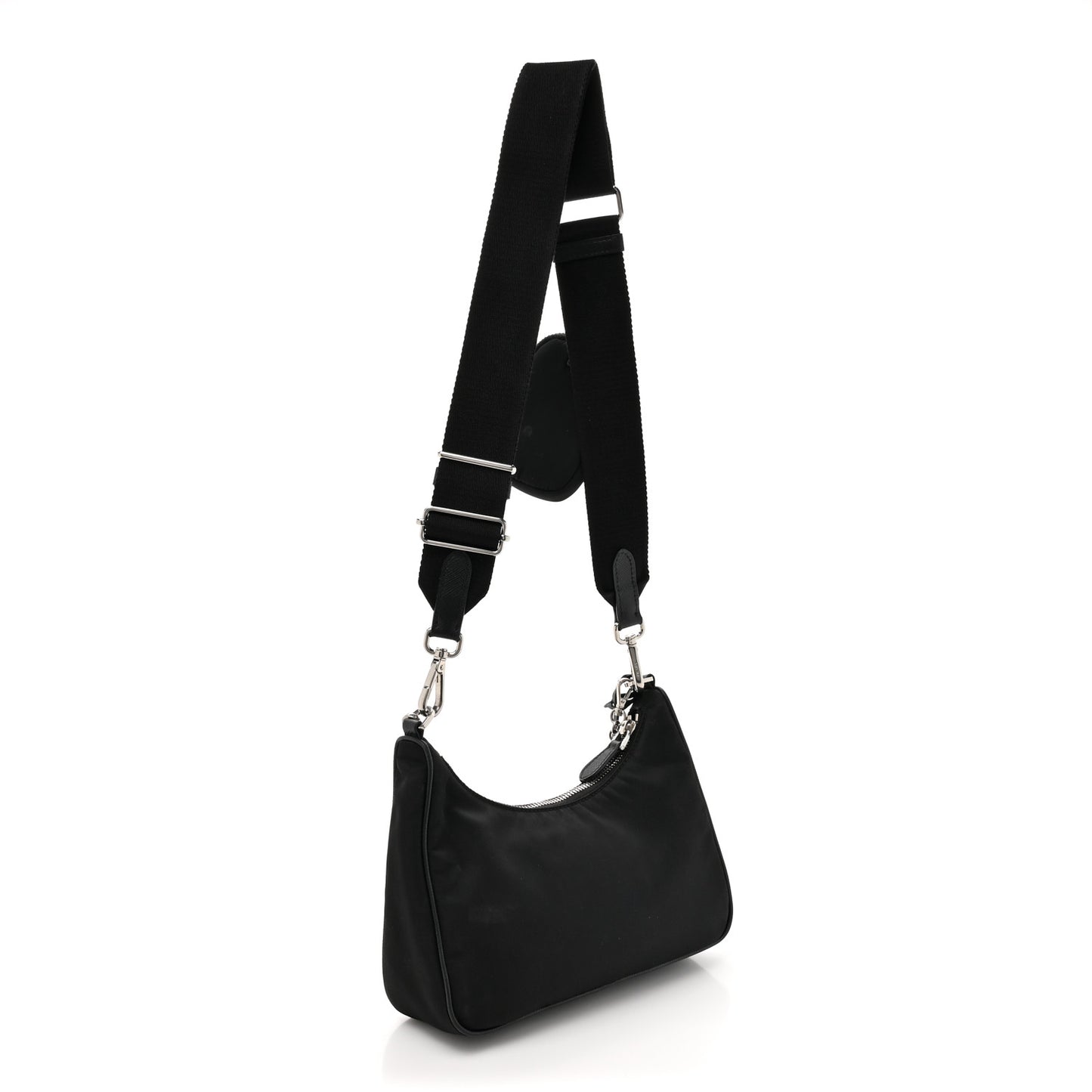 Nylon Re-Edition 2005 Shoulder Bag Black