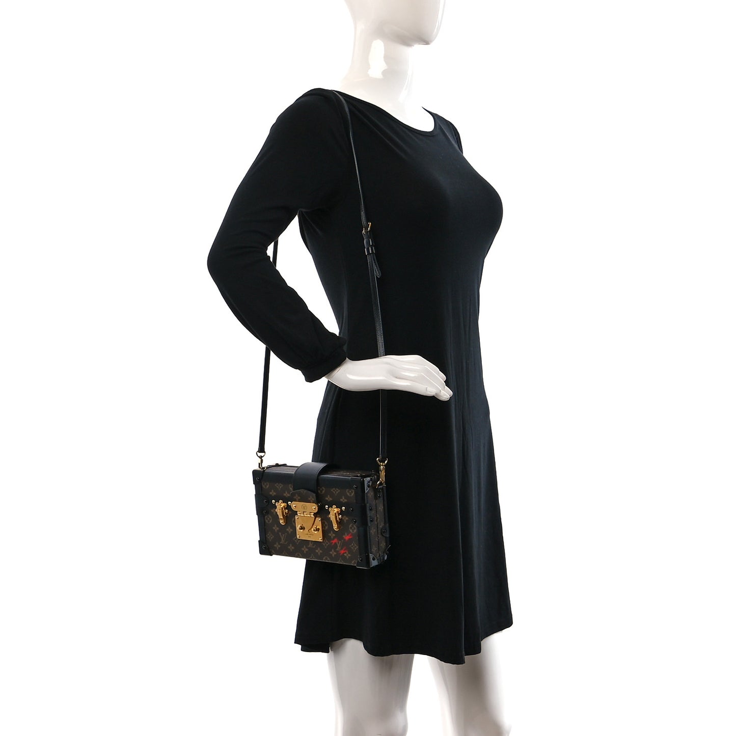 Monogram Petite Malle Black