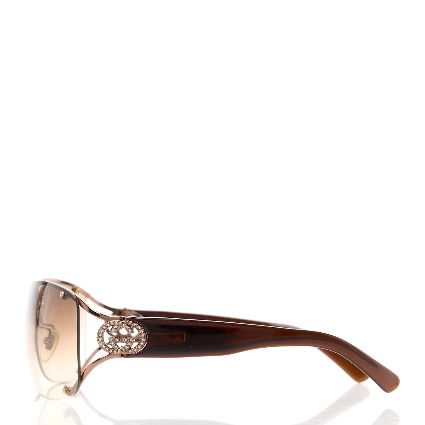 Crystal GG 2820/F/S Sunglasses Brown