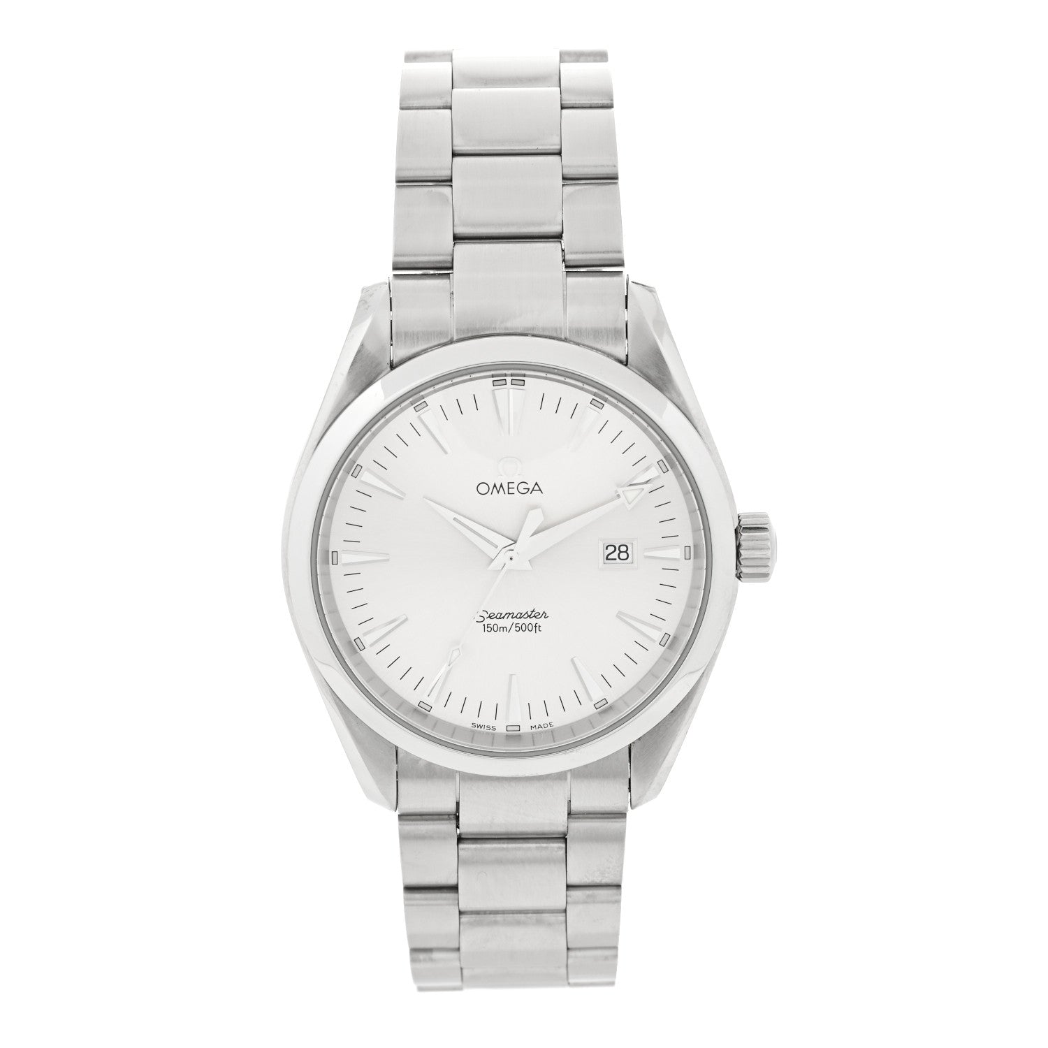 Omega Stainless Steel 36mm Seamaster Aqua Terra Quartz Watch 2517.30.00 1 of 5