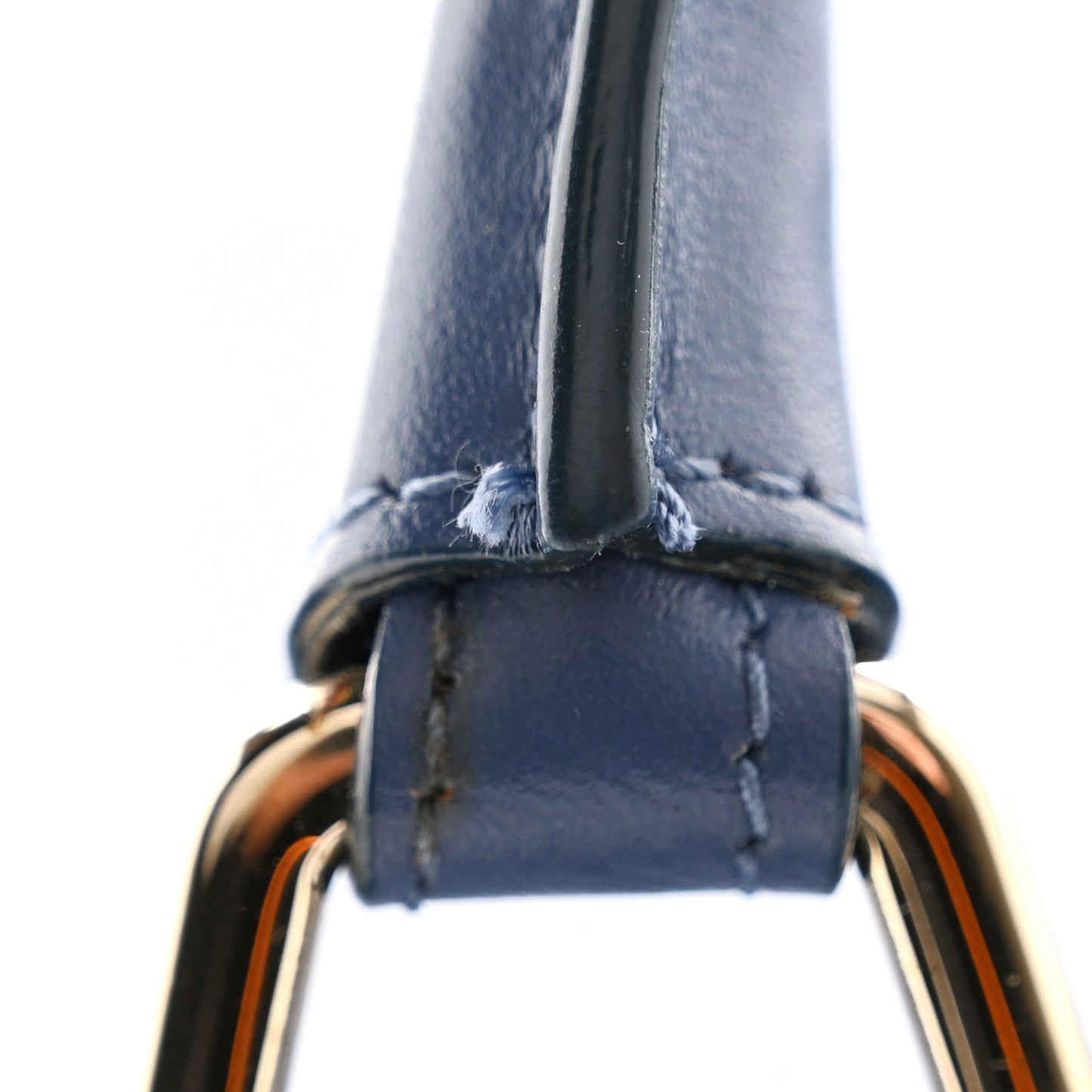 Calfskin Small Lockett Tote Jeans