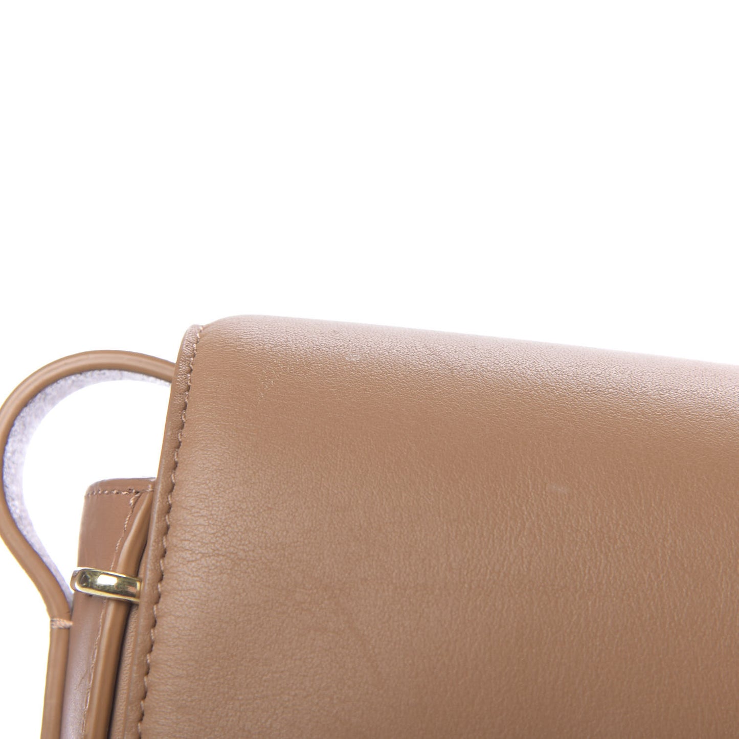 3.1 Calfskin Alix Saddle Crossbody Bag Tan