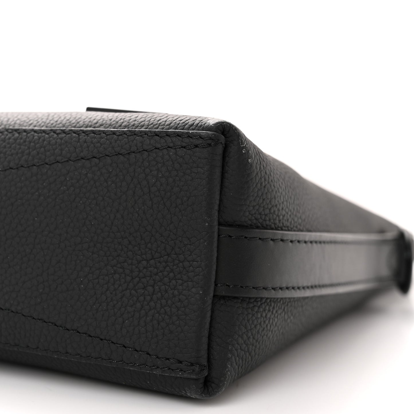 Calfskin Aerogram Takeoff Briefcase Black