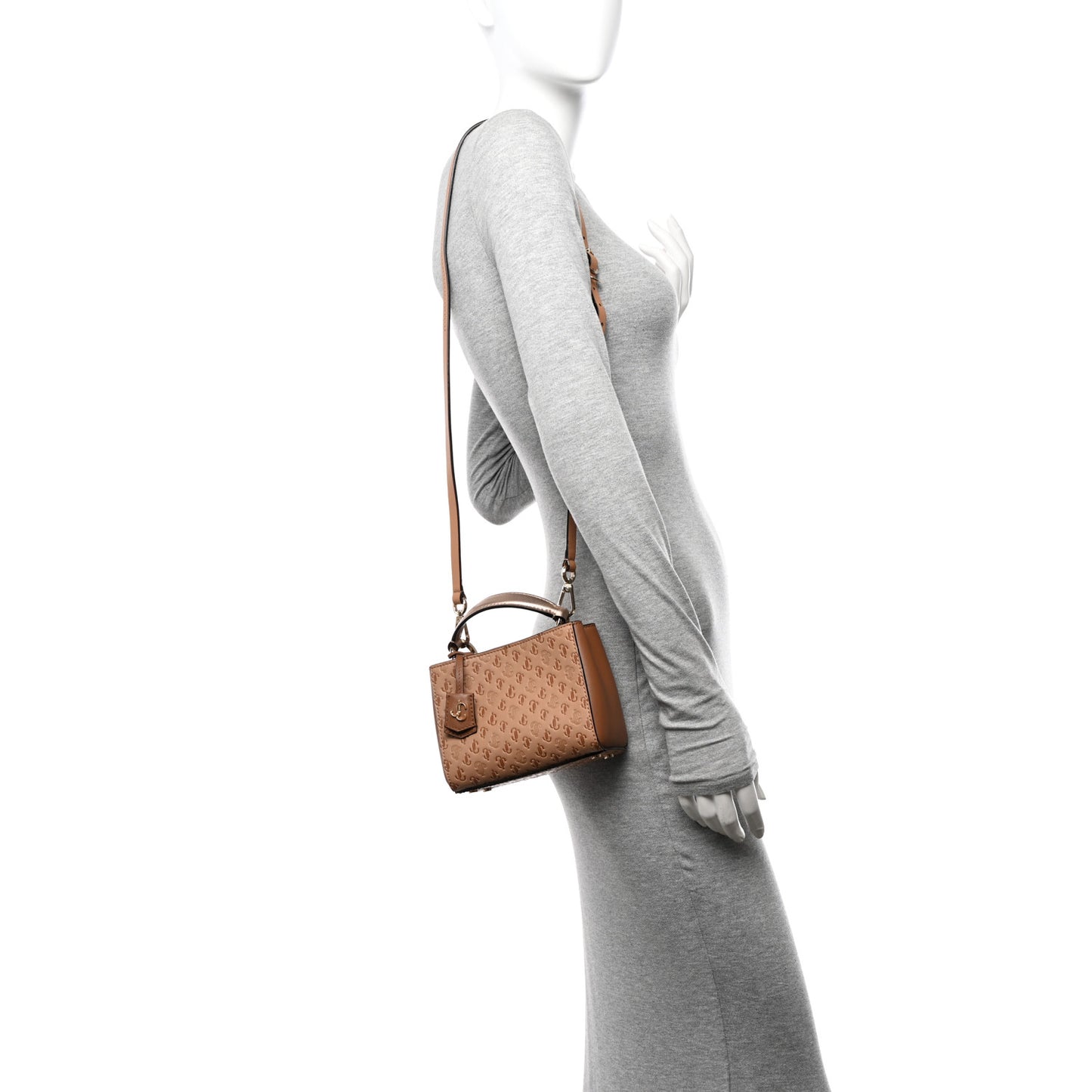 Calfskin Mini Varenne Top Handle Tan
