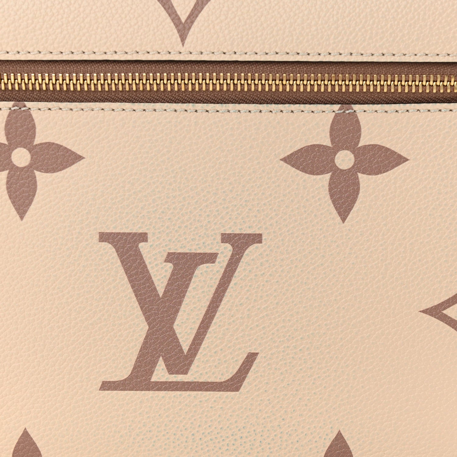 Louis Vuitton Empreinte Monogram Giant Pochette Metis Creme Bois de Rose 10 of 11