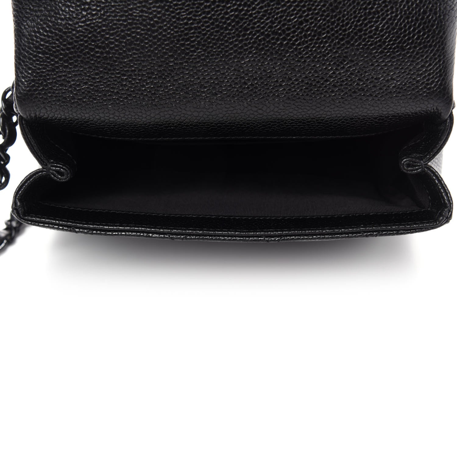 Chanel Caviar Quilted Incognito Mini Square Flap Black 5 of 11