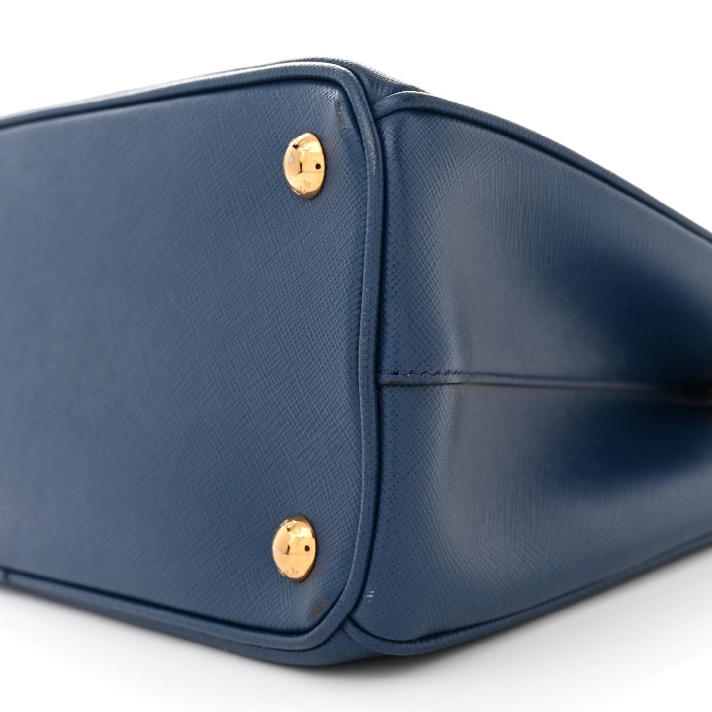 Saffiano Small Galleria Double Zip Tote Bluette