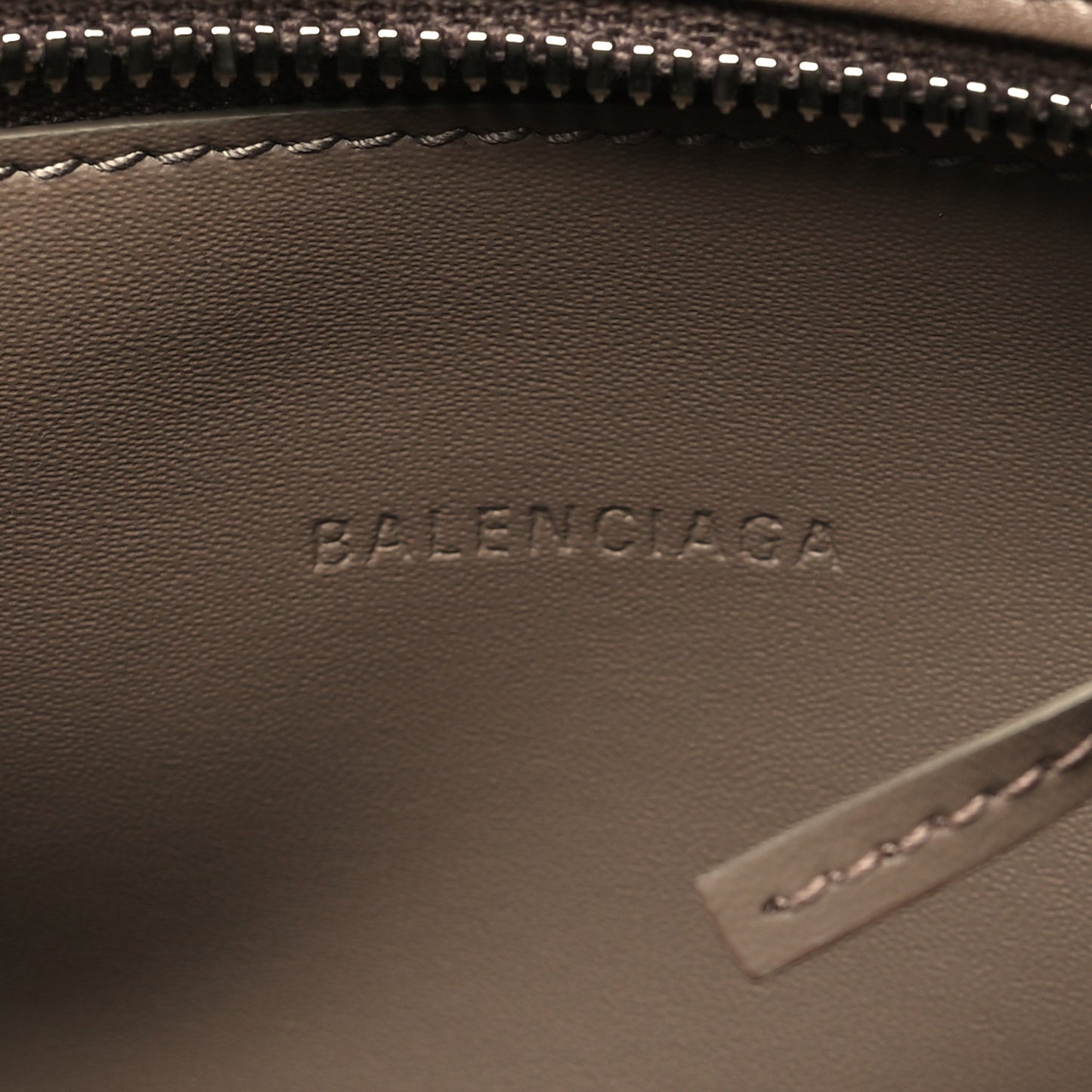 Smooth Calfskin Silver Hardware XS Neo Classic City Dark Mink Grey