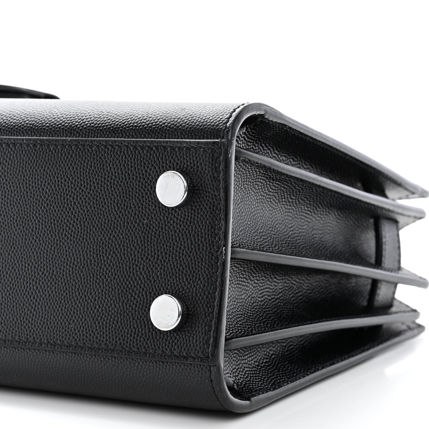 Saint Laurent Grained Calfskin Nano Sac De Jour Black 10 of 11
