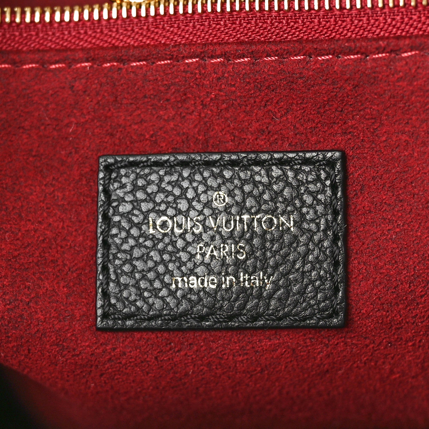 Louis Vuitton Empreinte Monogram Giant Onthego PM Black Beige 6 of 10